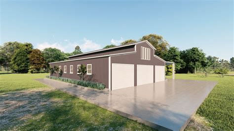 40 x 60 metal house plans|40x60 barndominium plans.